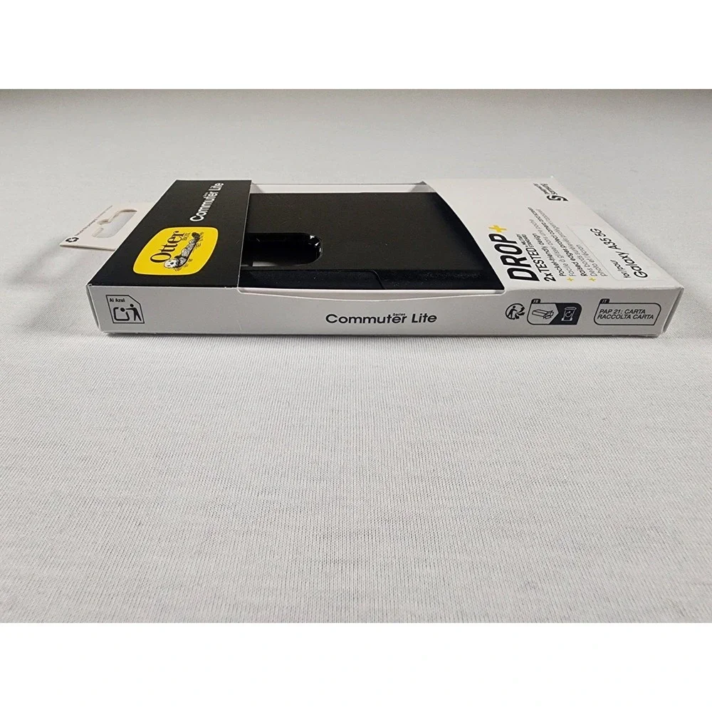 OtterBox Commuter Lite Samsung Galaxy A35 5G Case Black Dual Layer 77-95525 Drop